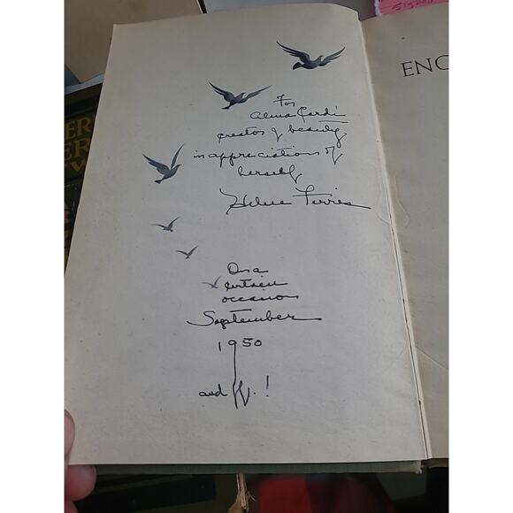 Signed Helen Ferris LOVE'S ENCHANTMENT, STORY POEMS AND BALLADS 1944 VG FE HB - Picture 5 of 8